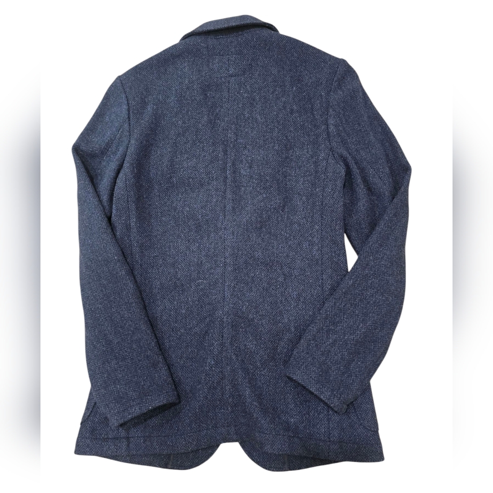 J. Crew Navy Blue Wool Blend Blazer Size XS - Picture 2 of 10